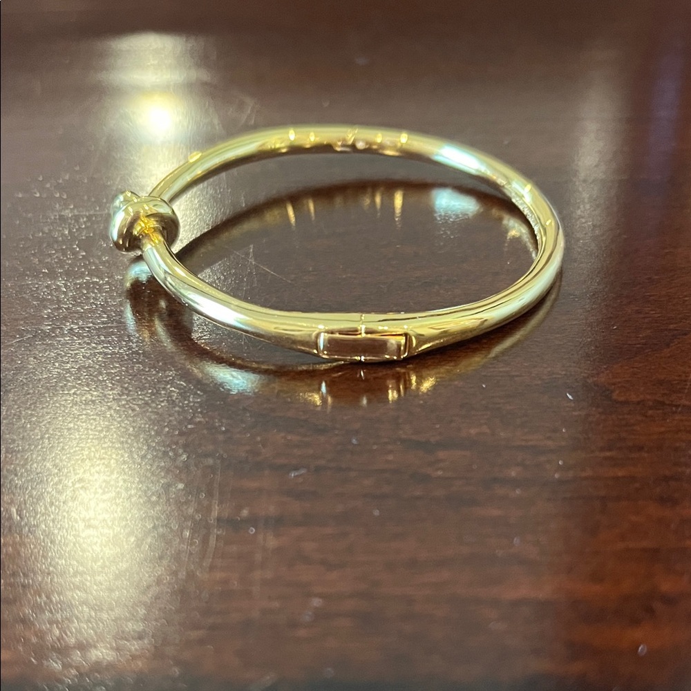 kate spade Gold Knot Bangle Bracelet - Picture 3 of 5